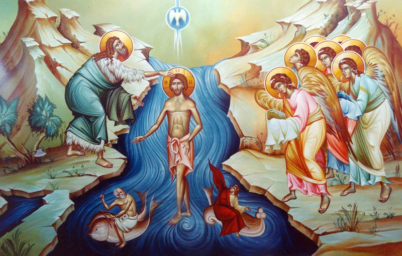 Святое Богоявление. Крещение Господа Бога и Спаса нашего Иисуса Христа.