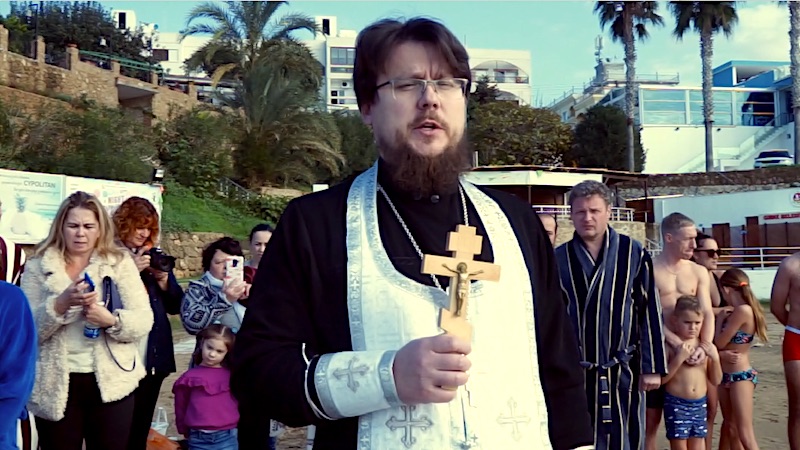 Крещение Господне, русские на кипре, русские на северном кипре, русская церковь на Северном Кипре
