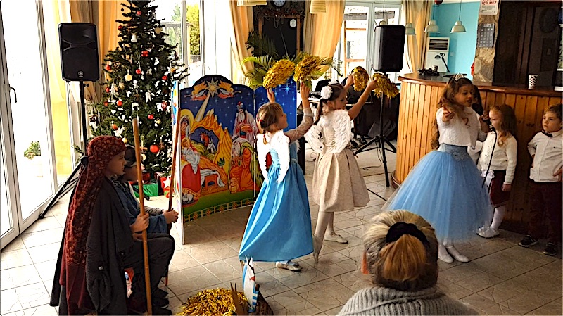 Православный Рождественский утренник 2020 на Северном Кипре, русские на кипре, русские на северном кипре, русская церковь на Северном Кипре